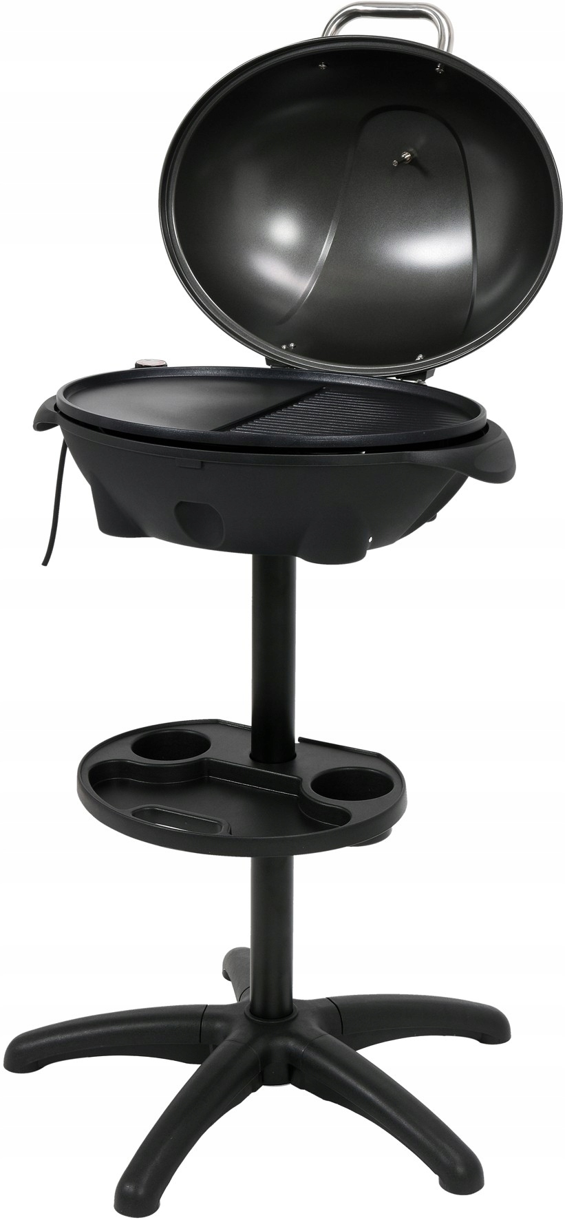 GRILL ELEKTRYCZNY 2400W OGRODOWY BALKONOWY STOŁOWY WSKAŹNIK TEMPERATURY