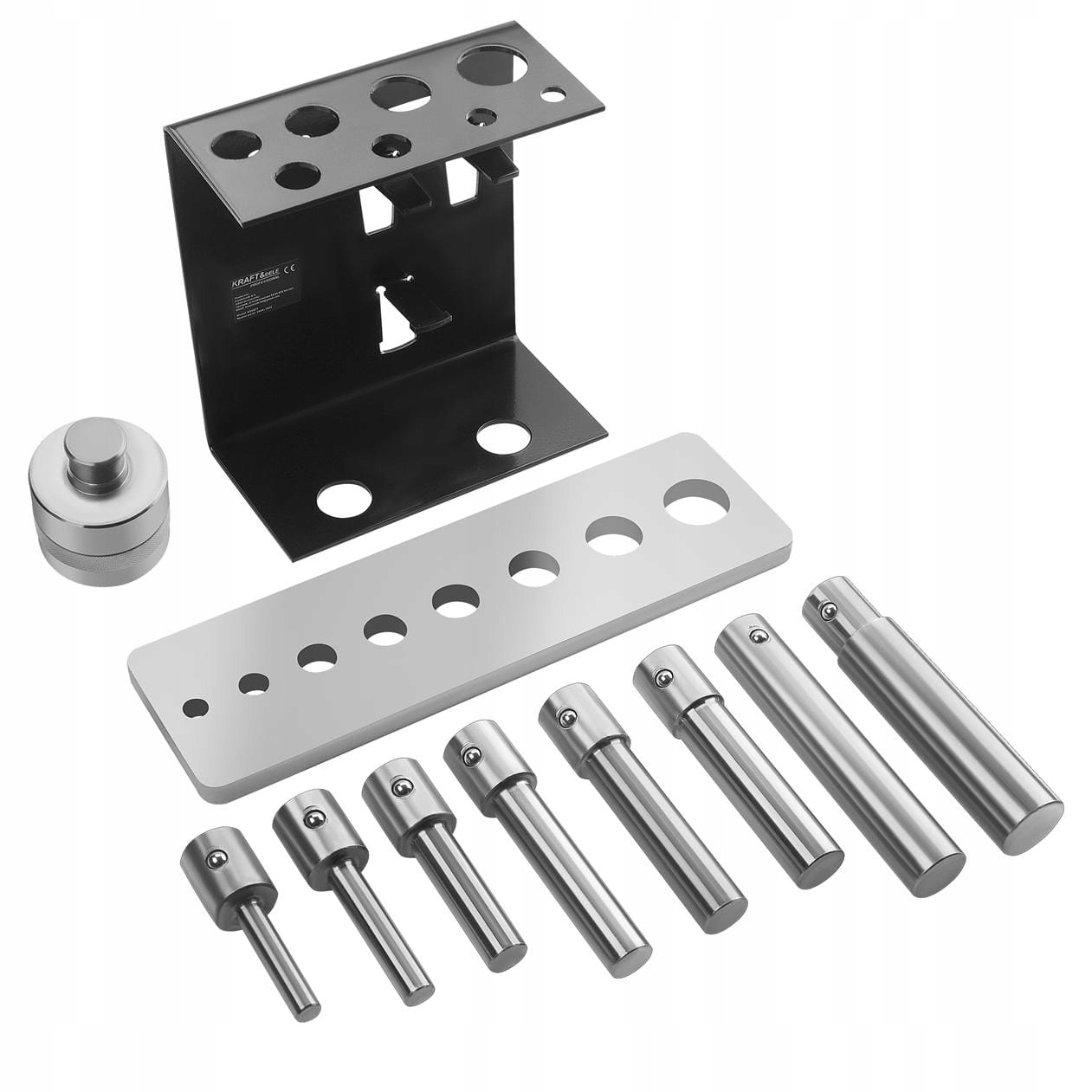 ADAPTERY DO PRASY HYDRAULICZNEJ PINY TULEJE NASADKI 8 sztuk PRASA KD5877
