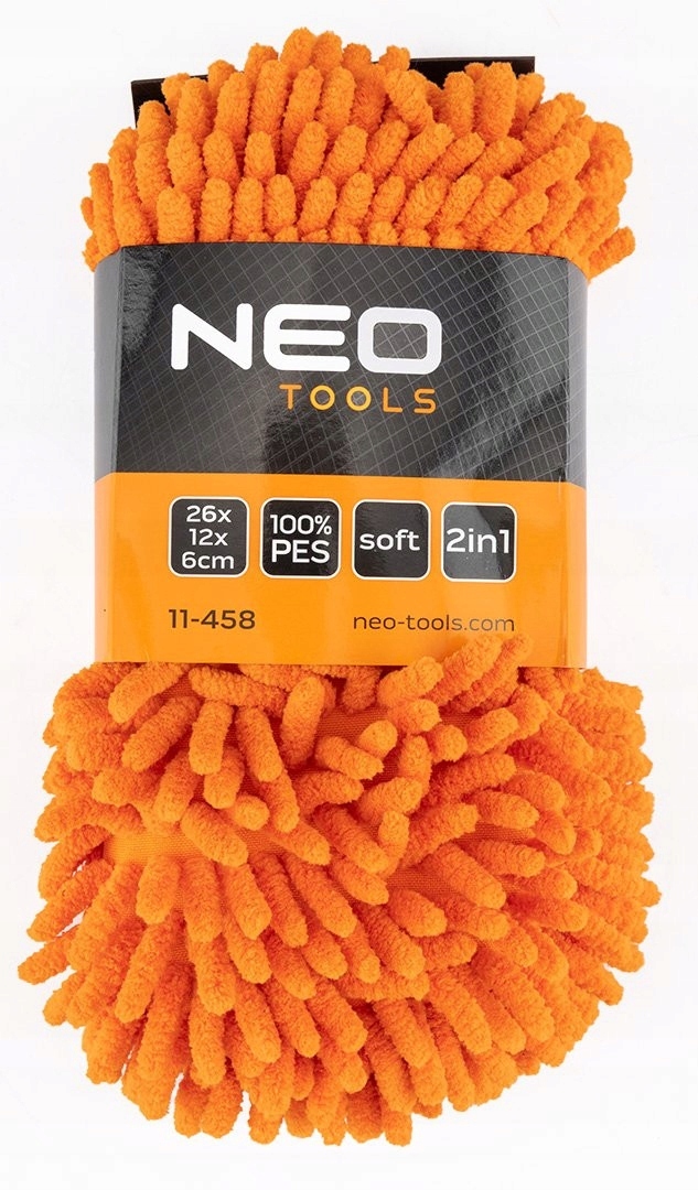 NEO GĄBKA MYJKA 2W1 DO MYCIA SAMOCHODU Z MIKROFIBRY 11-458