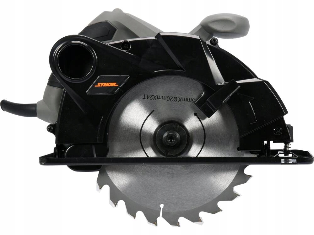 STHOR PILARKA PIŁA TARCZOWA 1400W 185MM Z PRZYŁĄCZEM DO ODSYSANIA 79257