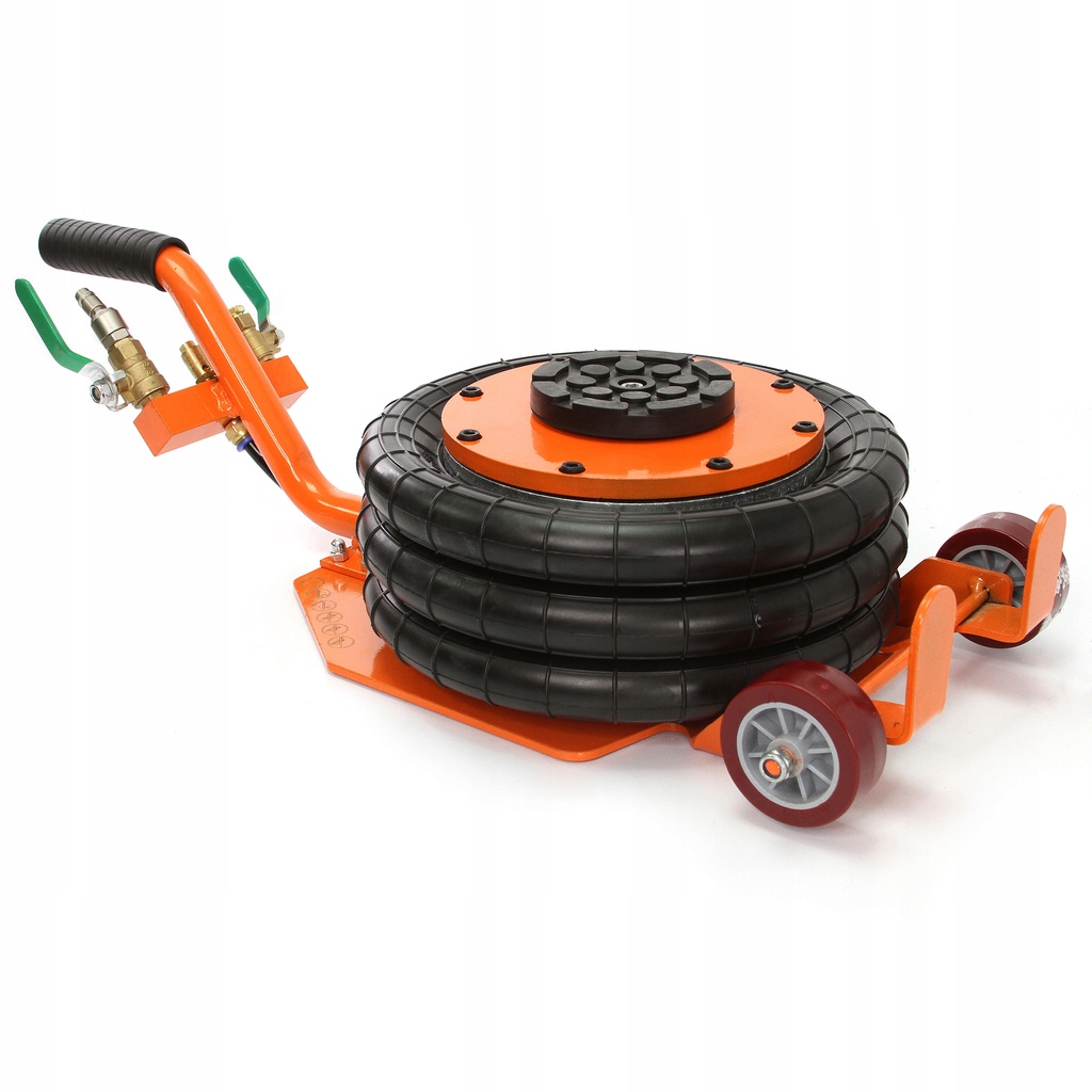 PODNOŚNIK PNEUMATYCZNY BAŁWANEK 3,5T KRÓTKA RĄCZKA PODUSZKOWY BJC + GUMA