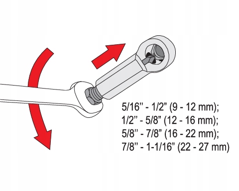 YATO ZESTAW PRZECINAKÓW DO ZANIECZYSZCZONYCH NAKRĘTEK 4 SZT WALIZKA YT-0585