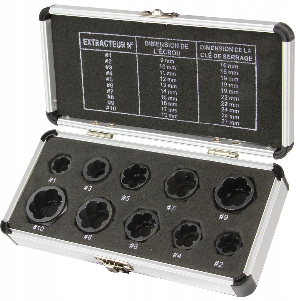 NASADKI WYKRĘTAKI DO ZERWANYCH URWANYCH USZKODZONYCH OBROBIONYCH ŚRUB 10SZT