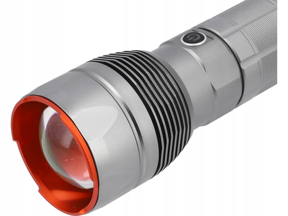 LATARKA AKUMULATOROWA LED 210W 14000LM 5 TRYBÓW ŚWIECENIA ALUMINIOWA 88558