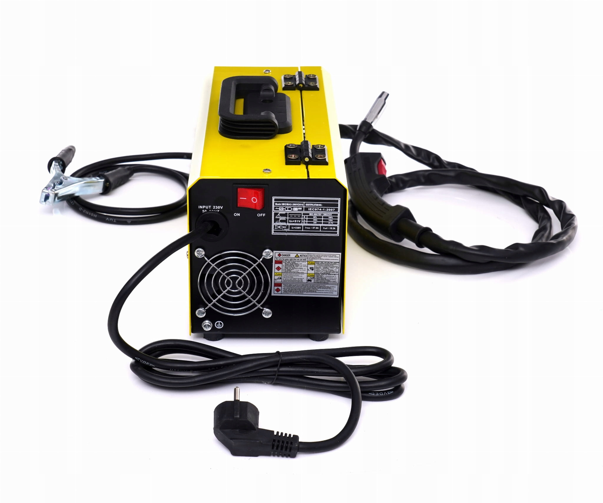 SPAWARKA PÓŁAUTOMAT SPAWALNICZY MIGOMAT MIG/MAG KRAFT 40-200A 230V KD810