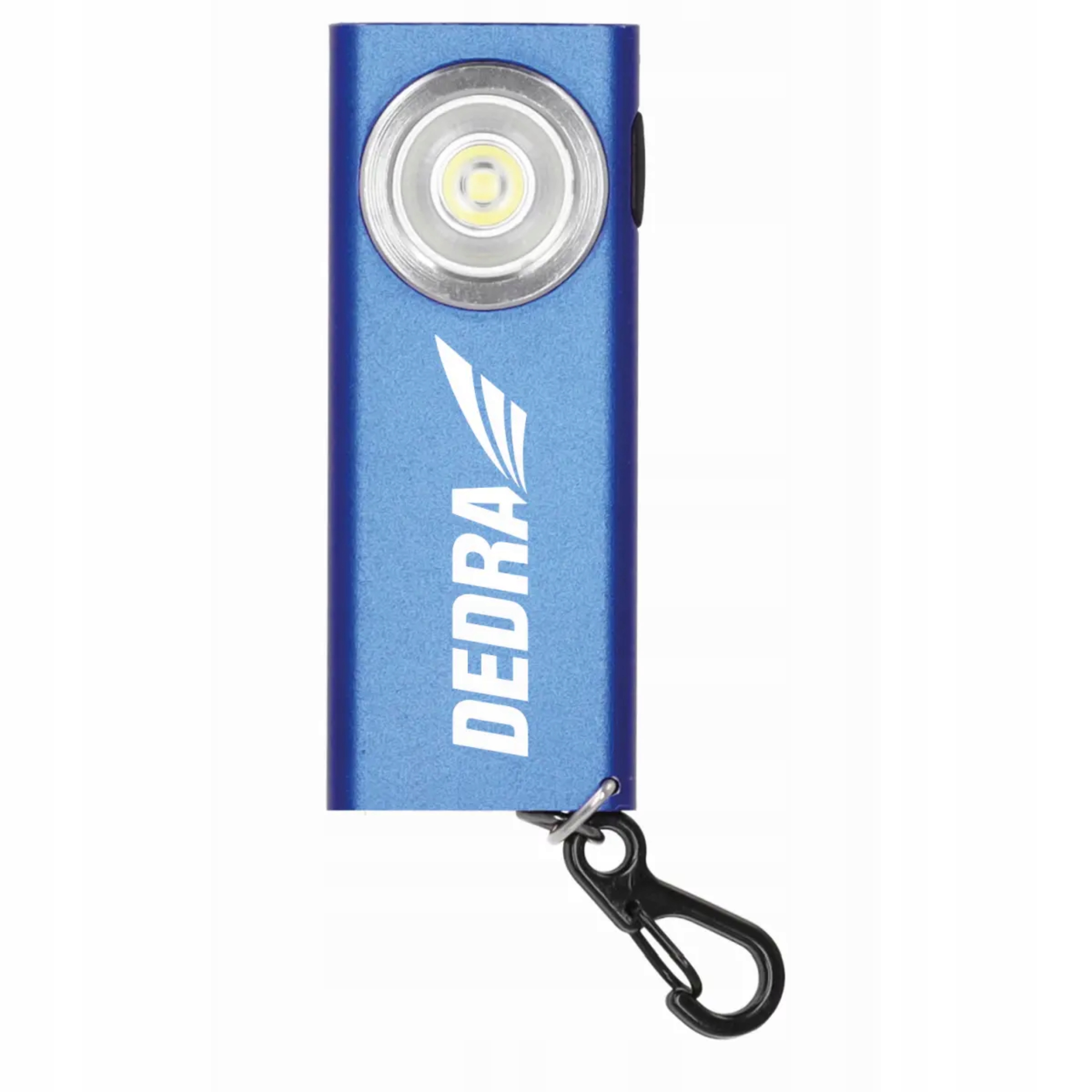 DEDRA LATARKA BRELOK Z HACZYKIEM SLIM LED 210LM + USB-C L0901