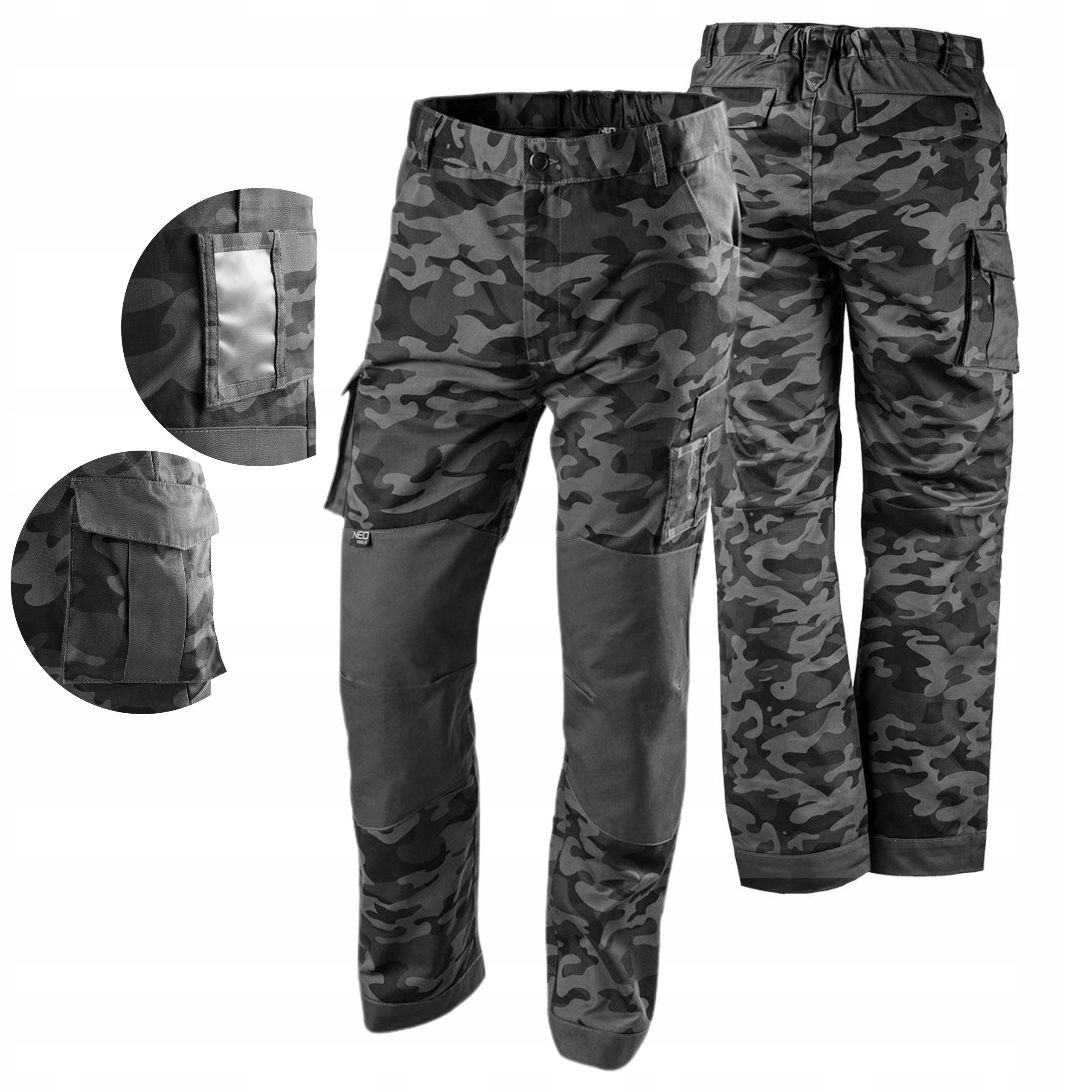 SPODNIE ROBOCZE DO PASA CAMO URBAN SURVIVAL TWILL PROFILED 81-232 S/48