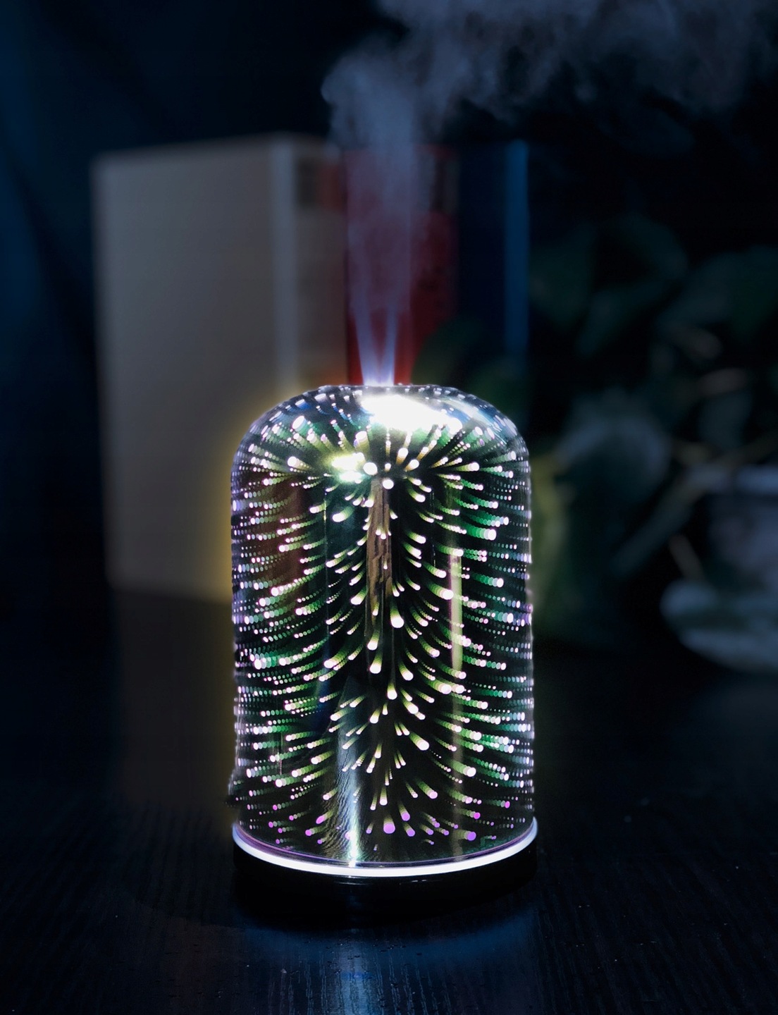 LUND NAWILŻACZ POWIETRZA AROMATERAPIA 120ml PODŚWIETLENIE LED OZDOBNY 66901