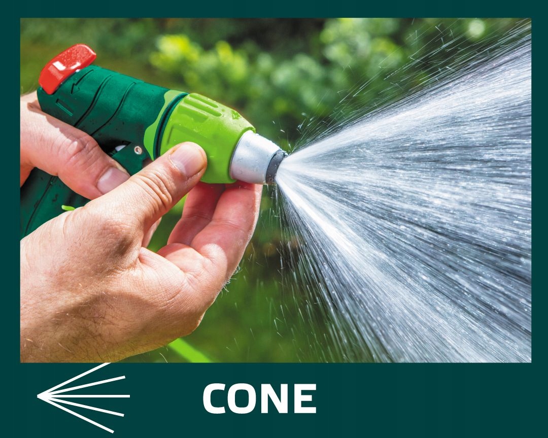 VERTO ZRASZACZ PISTOLETOWY REGULOWANY OGRODOWY