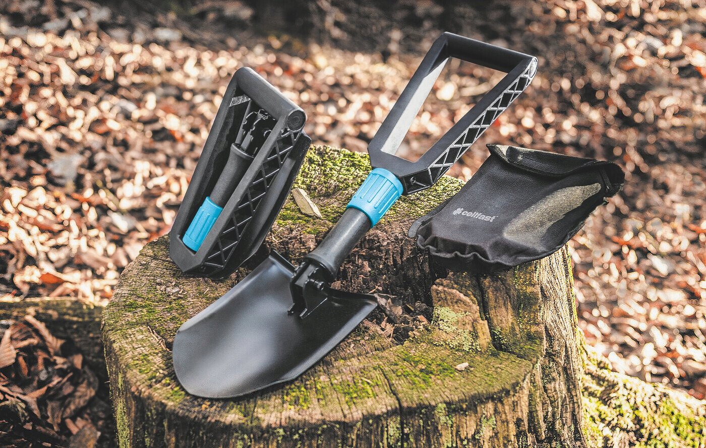 CELLFAST ERGO SAPERKA SKŁADANA OGRODOWA 40-006 ŁOPATKA NA BIWAK 58,5 cm