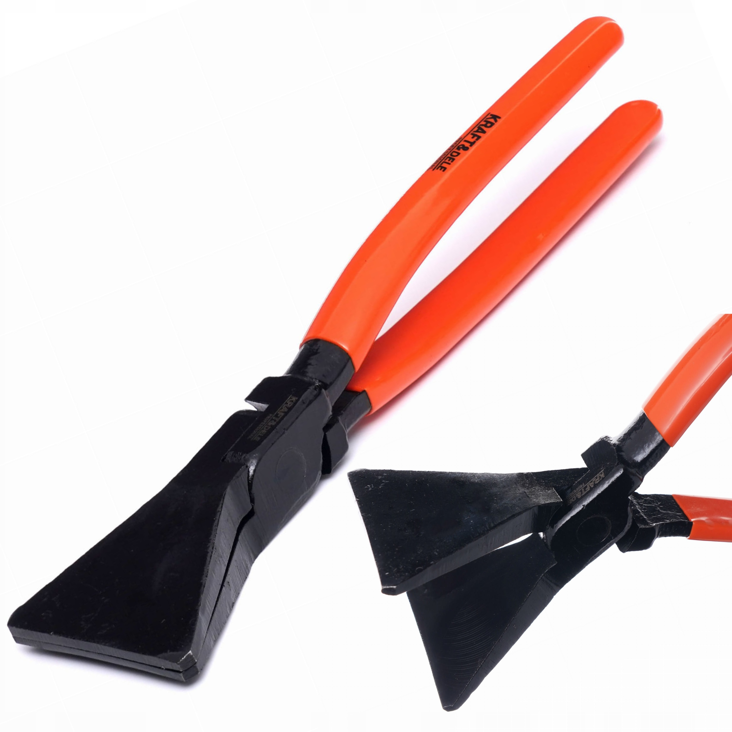 KRAFT&DELE SZCZYPCE KLESZCZE DEKARSKIE DO GIĘCIA BLACHY 180° 275mm KD10450