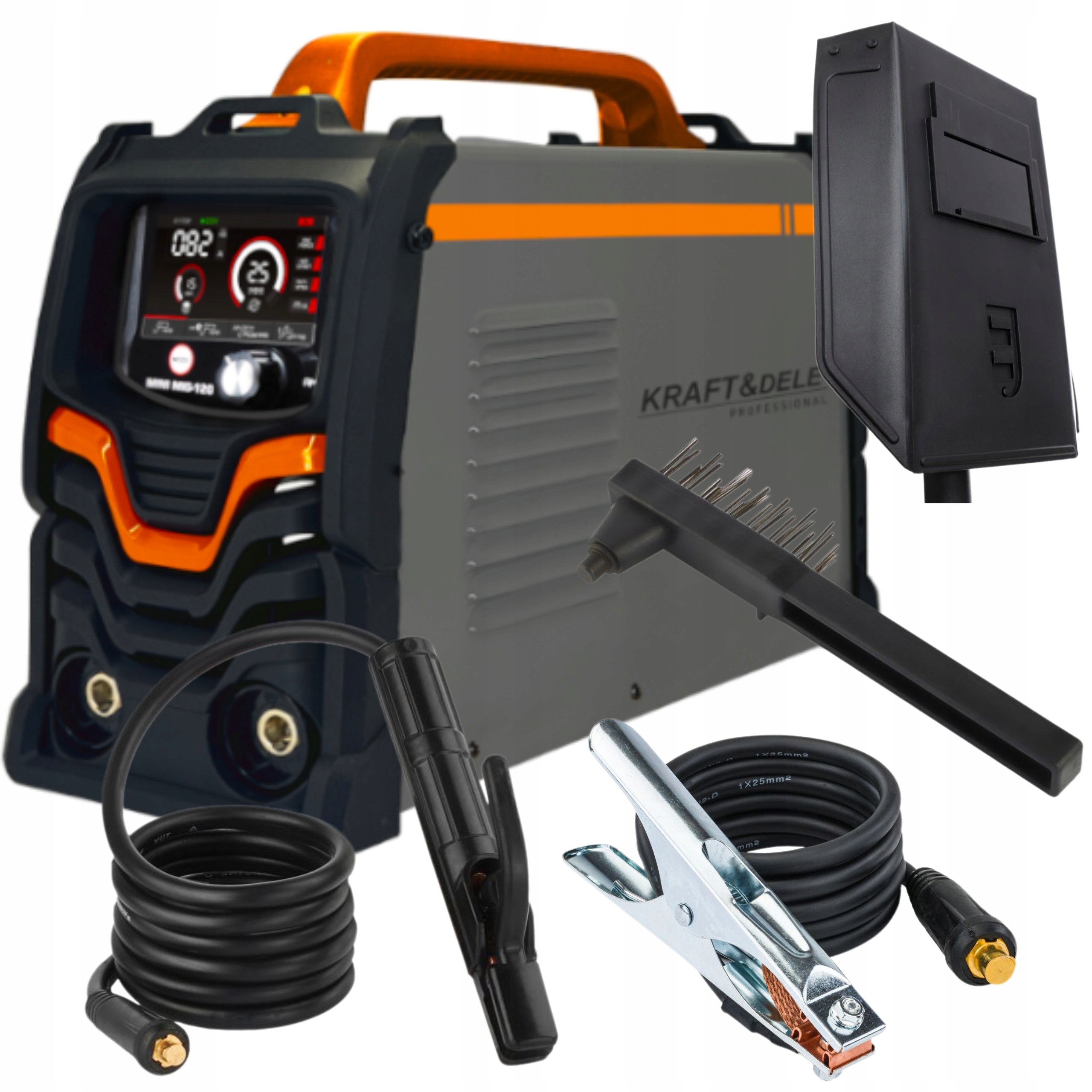 KRAFT&DELE SPAWARKA INWERTOROWA 340A LIFT TIG/MMA/PULSE MMA KD3420
