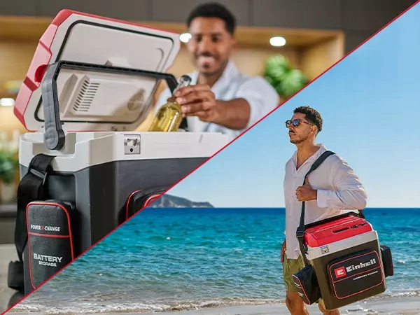 EINHELL PRZENOŚNA LODÓWKA 27L AKUMULATOROWA 18V OTWIERACZ TE-COL 18/27