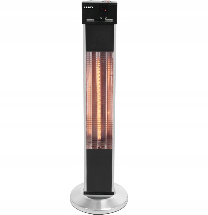 LUND PROMIENNIK PODCZERWIENI 2000W 3 STOPNIE REGULACJI Z PILOTEM 68791