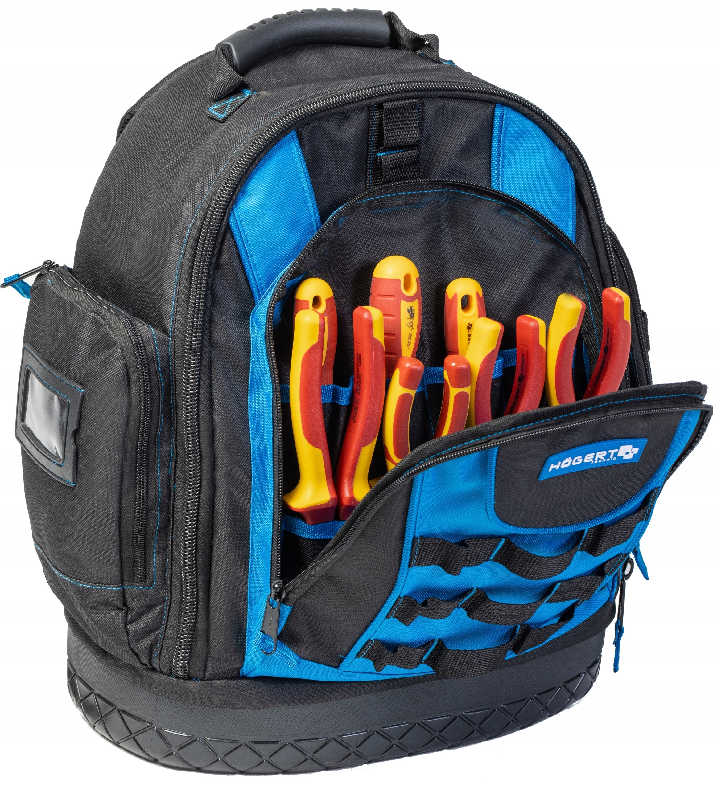 HOGERT PLECAK HEAVY DUTY Z WYJMOWANYM ORGANIZEREM DUŻO KIESZENI HT7G226