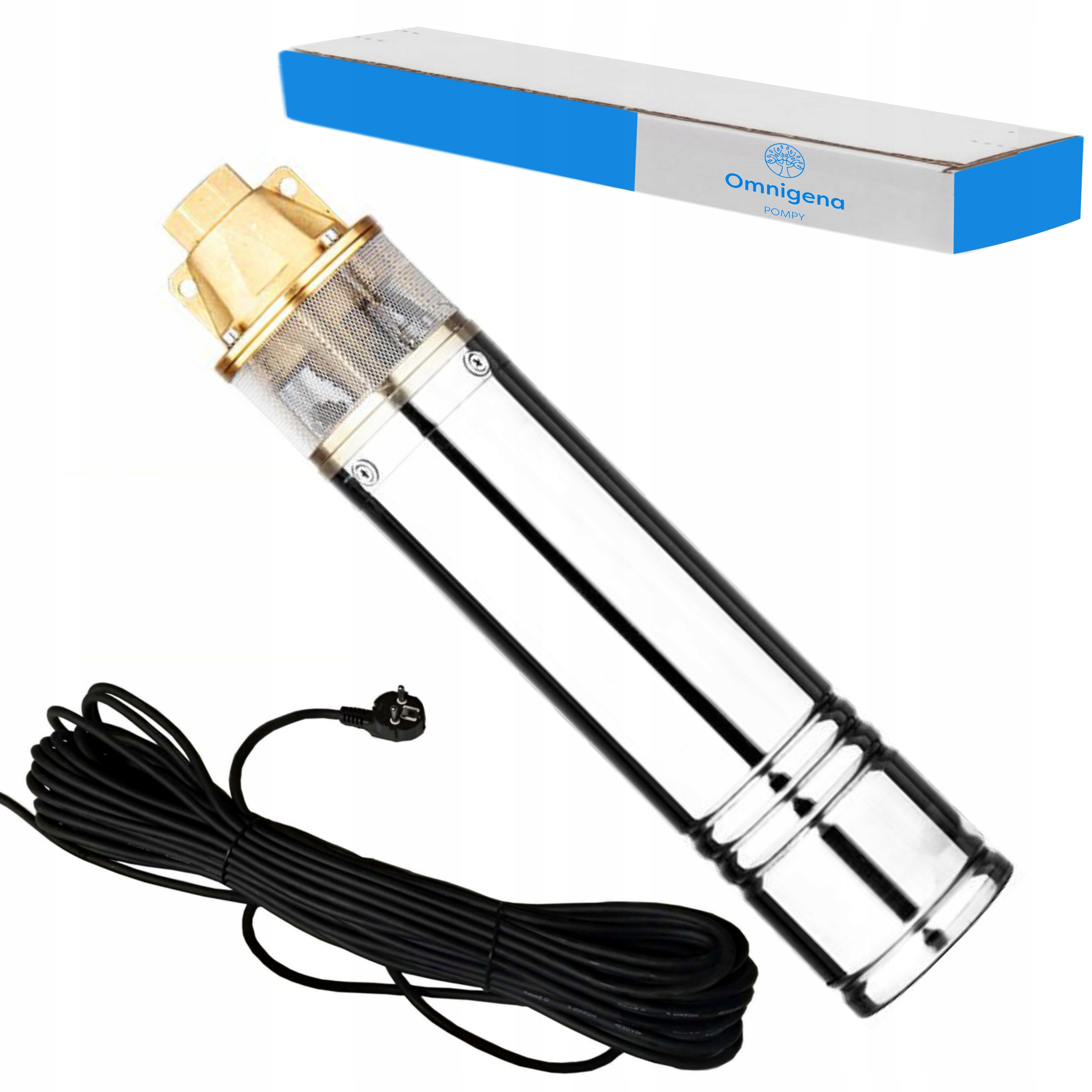 OMNIGENA POMPA GŁĘBINOWA SKT 100 4" 750W 400V +15M KABLA