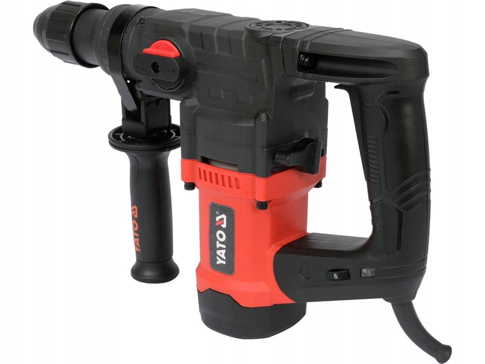 YATO MŁOT UDAROWY MŁOTOWIERTARKA SDS PLUS 1100W 4,5J 3 FUNKCJE + DŁUTA