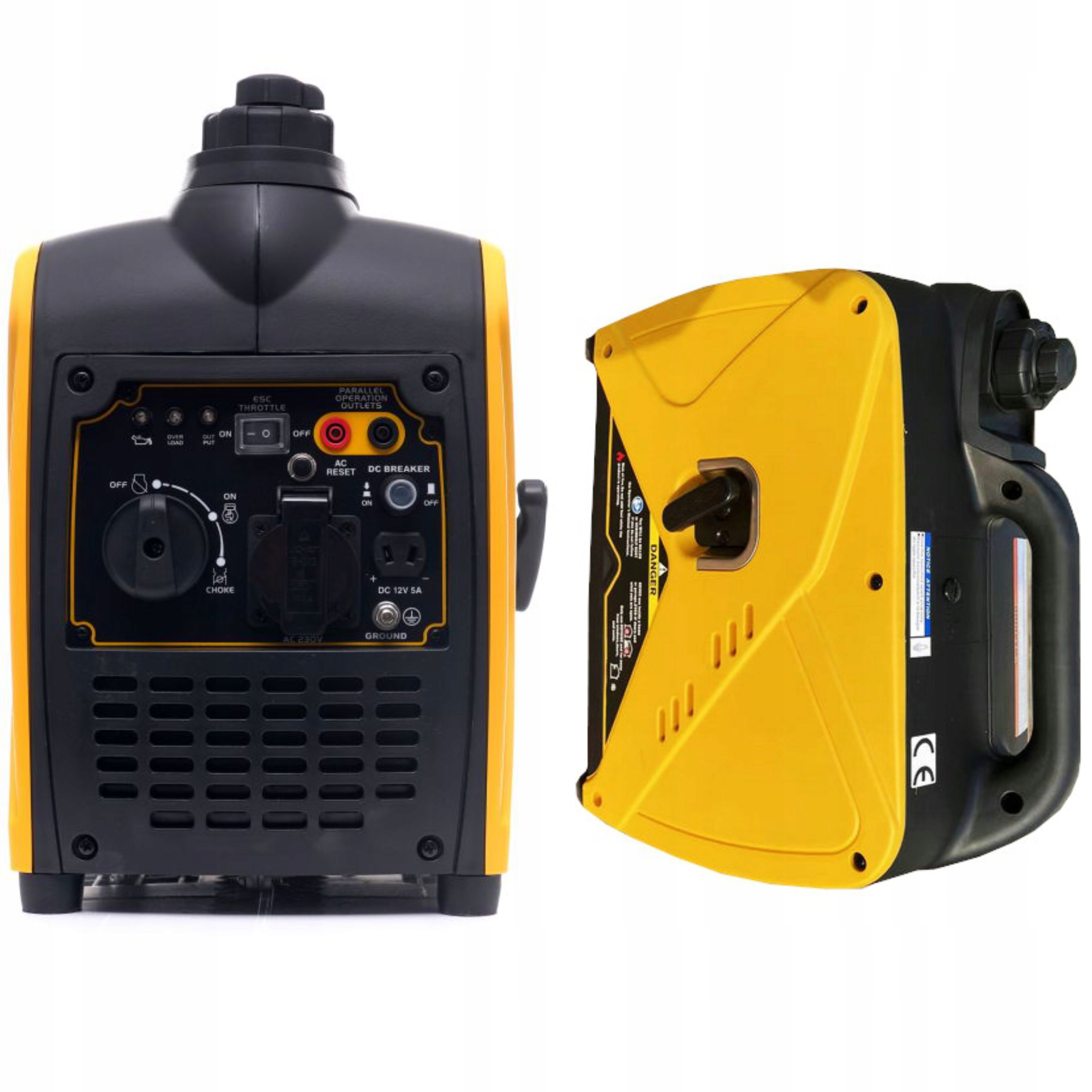 AGREGAT PRĄDOTWÓRCZY PRZENOŚNY 1500W GENERATOR INWERTOROWY BENZYNA KD185