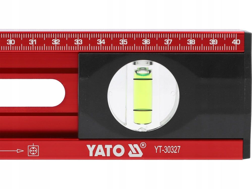 YATO POZIOMNICA 400 mm 2 LIBELLE DLA ELEKTRYKÓW ALUMINIUM YT-30327