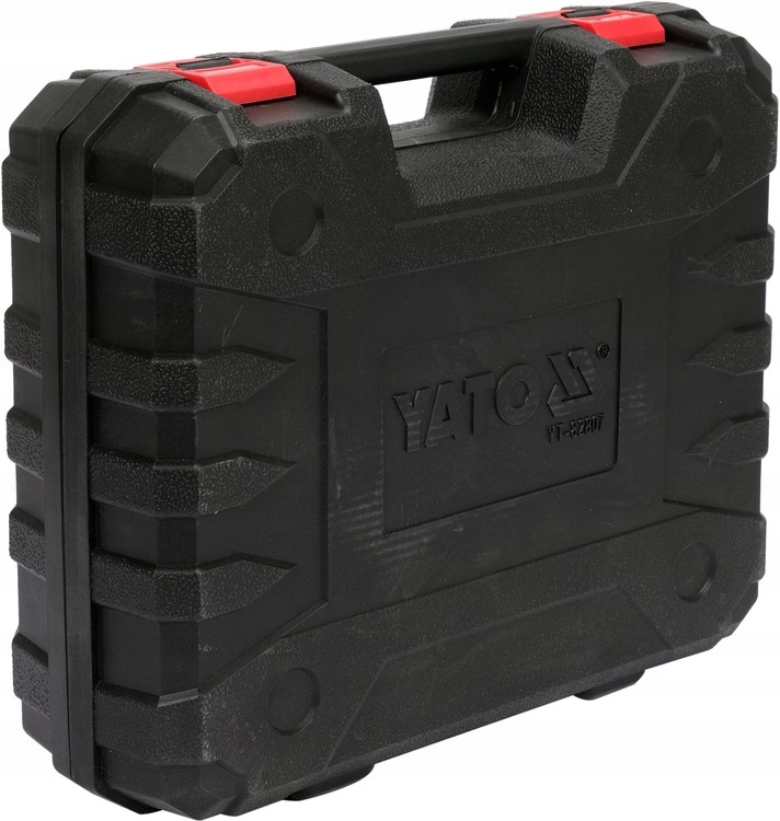 YATO KLUCZ UDAROWY BEZSZCZOTKOWY DO KÓŁ 18V 1/2'' 700nm 2x3Ah + 3 NASADKI