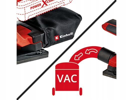 EINHELL AKUMULATOROWA SZLIFIERKA OSCYLACYJNA TC-OS 18/187 LI Solo 18V RĘCZN