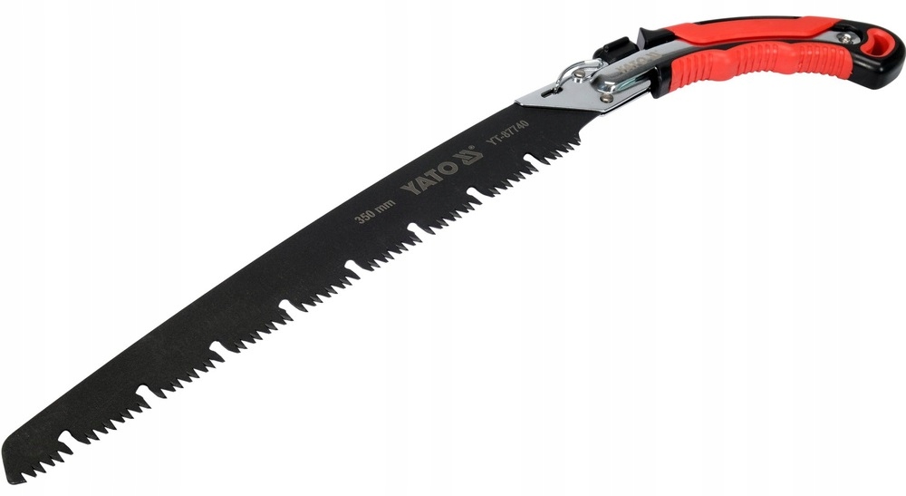 YATO WYTRZYMAŁA PIŁA OGRODOWA 350MM Z KABURĄ OSTRZE SK5 POWŁOKA PTFE 87740