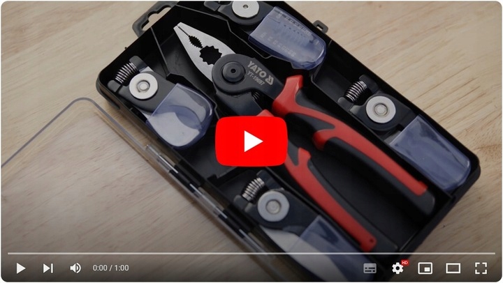 YATO ZESTAW SZCZYPIEC DLA ELEKTRYKÓW 5w1 WIELOFUNCYJNE WYMIENNE GŁOWICE