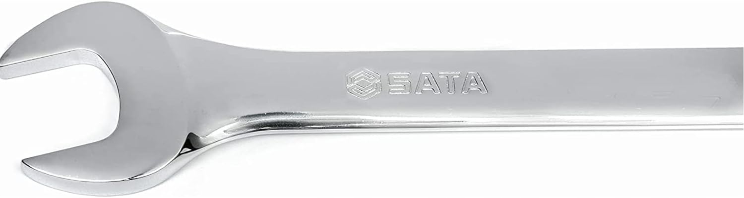 SATA ZESTAW 16 KLUCZY PŁASKO-OCZKOWYCH CAL. W SASZETCE PŁACHTA ST09074SJ