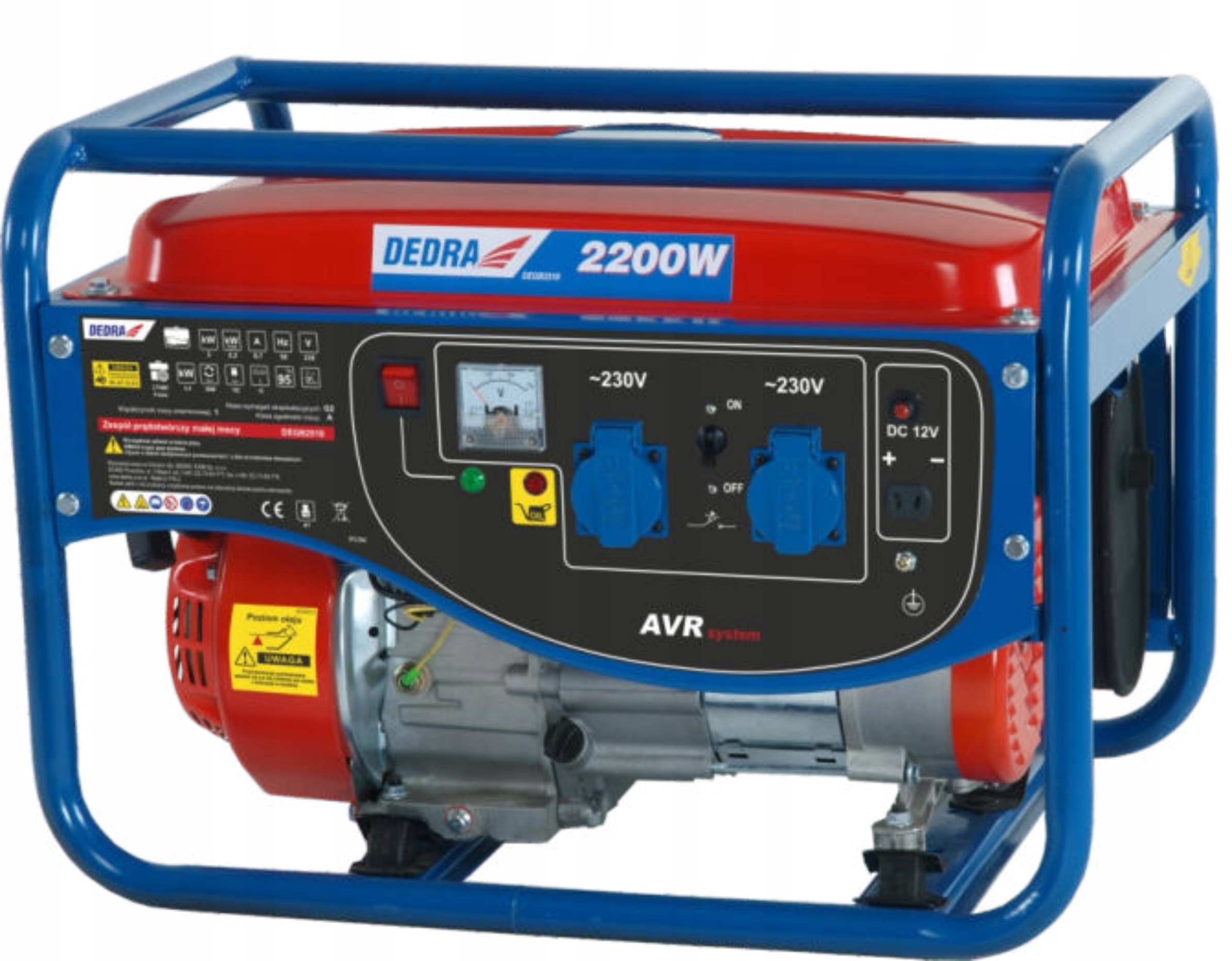 DEDRA AGREGAT PRĄDOTWÓRCZY GENERATOR 2000 DEGB2510