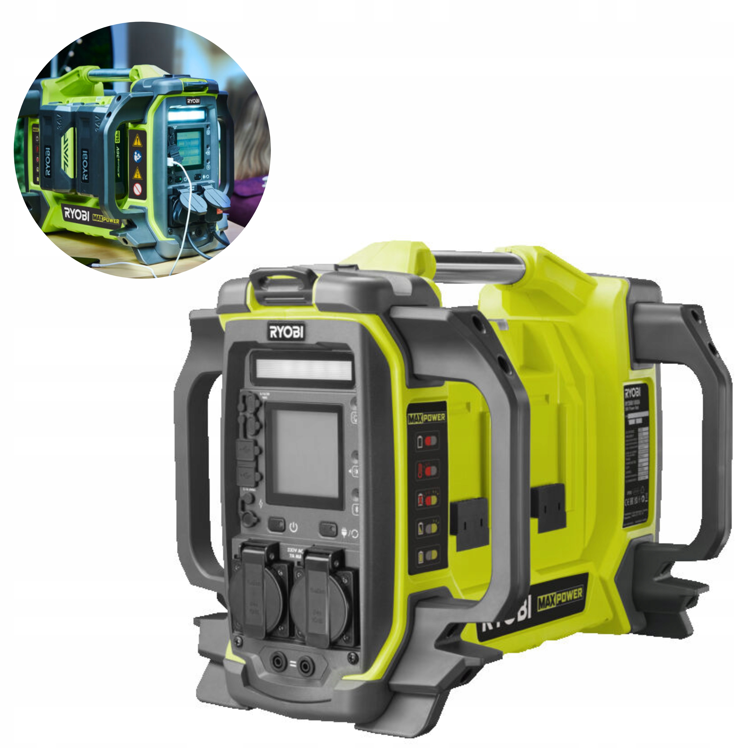 RYOBI PRZETWORNICA PowerHub36V 1800W RY36BI1800A-0