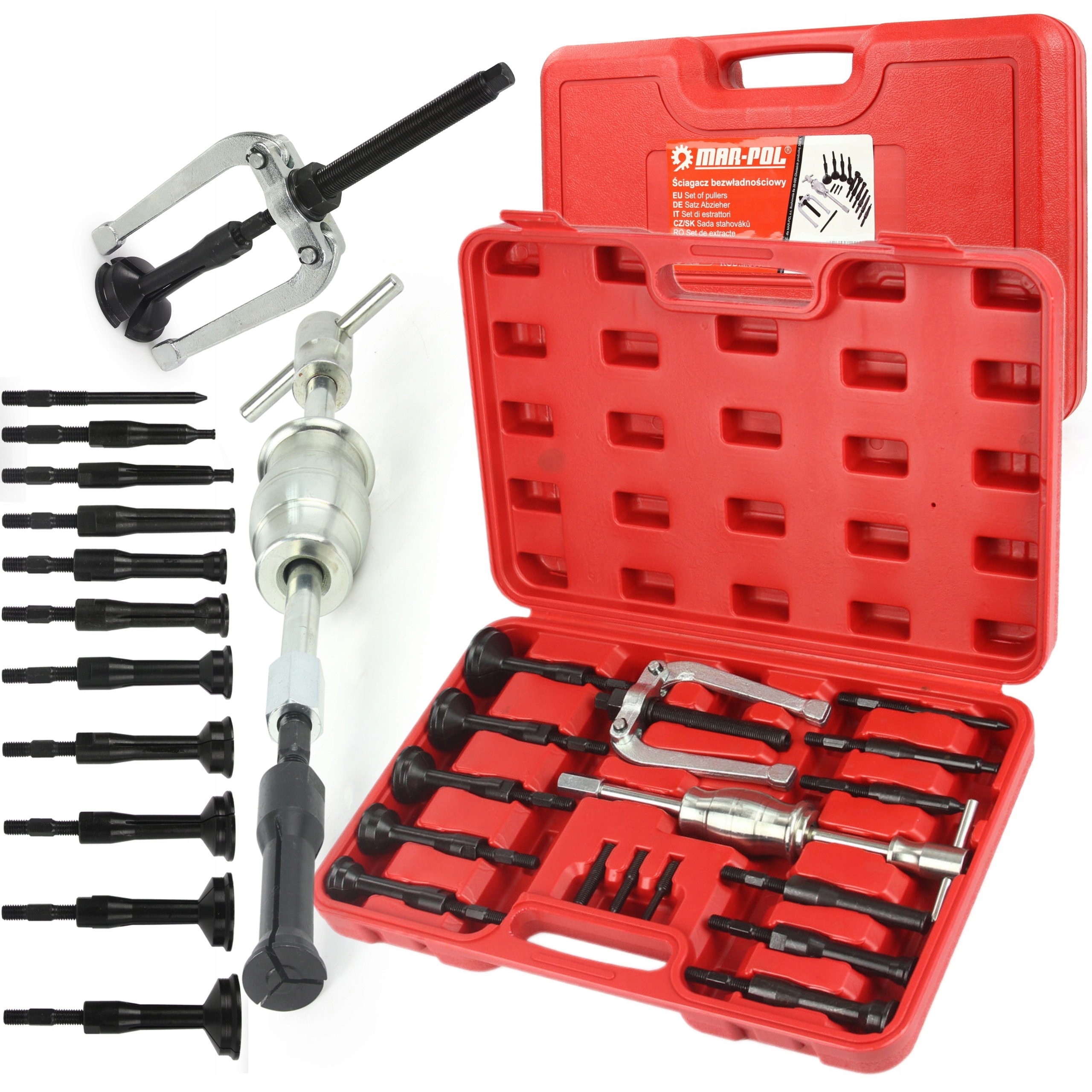 ŚCIĄGACZ MŁOT MŁOTEK BEZWŁADNOŚCIOWY WEWNĘTRZNY ŁOŻYSK KÓŁ PIAST 8-58mm