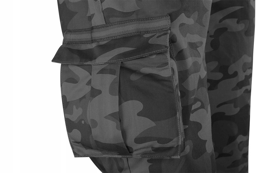 NEO SPODNIE OGRODNICZKI ROBOCZE DO PASA CAMO URBAN SURVIVAL 81-252 XS/46