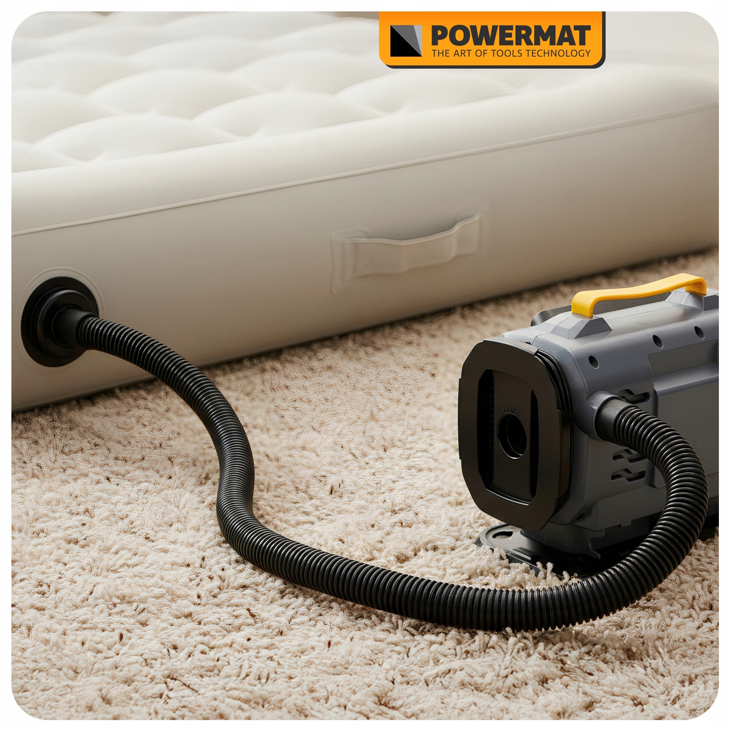 KOMPRESOR SAMOCHODOWY 12 V 230 V POMPKA 10 BAR DO OPON AUTA ROWERU MATERACY