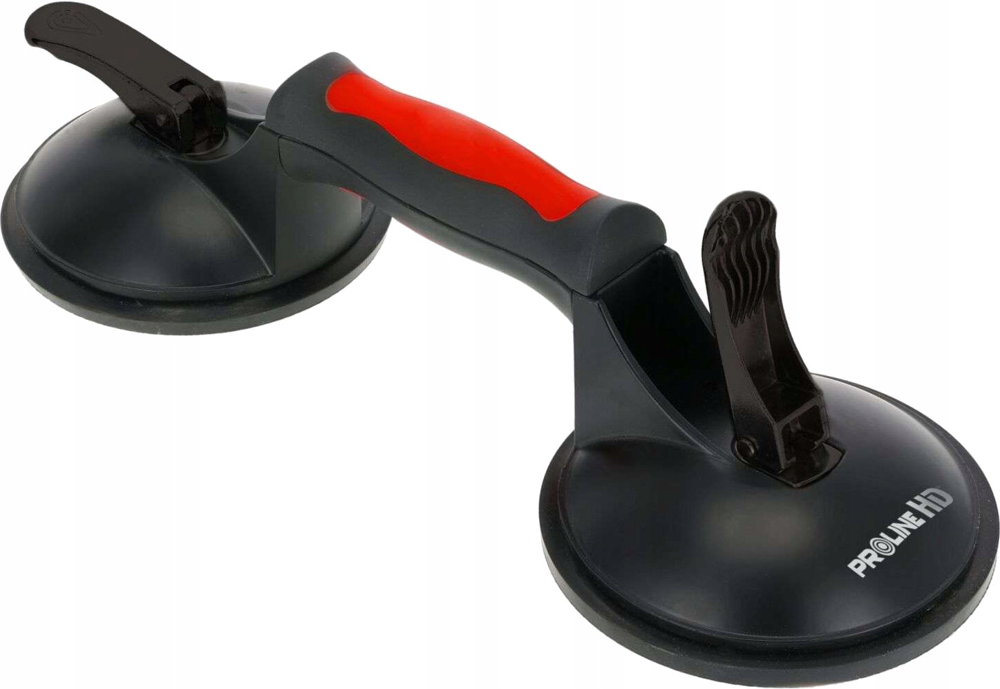 PROLINE PRZYSSAWKA SZYB PŁYTEK BLACH UCHWYT PODWÓJNY 120 kg 2x123mm BLOKADA