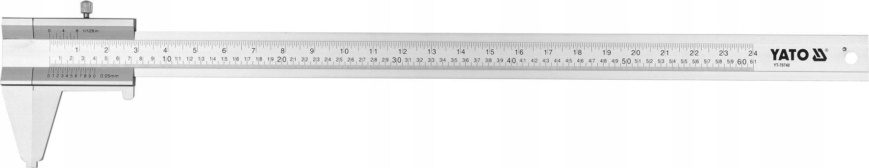 YATO SUWMIARKA ANALOGOWA ALUMINIOWA 0-600MM DOKŁADNOŚĆ +/- 0,05MM YT-70740