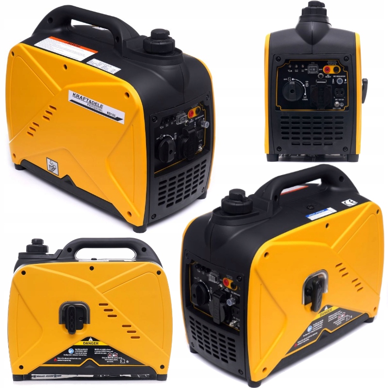 AGREGAT PRĄDOTWÓRCZY PRZENOŚNY 1500W GENERATOR INWERTOROWY BENZYNA KD185