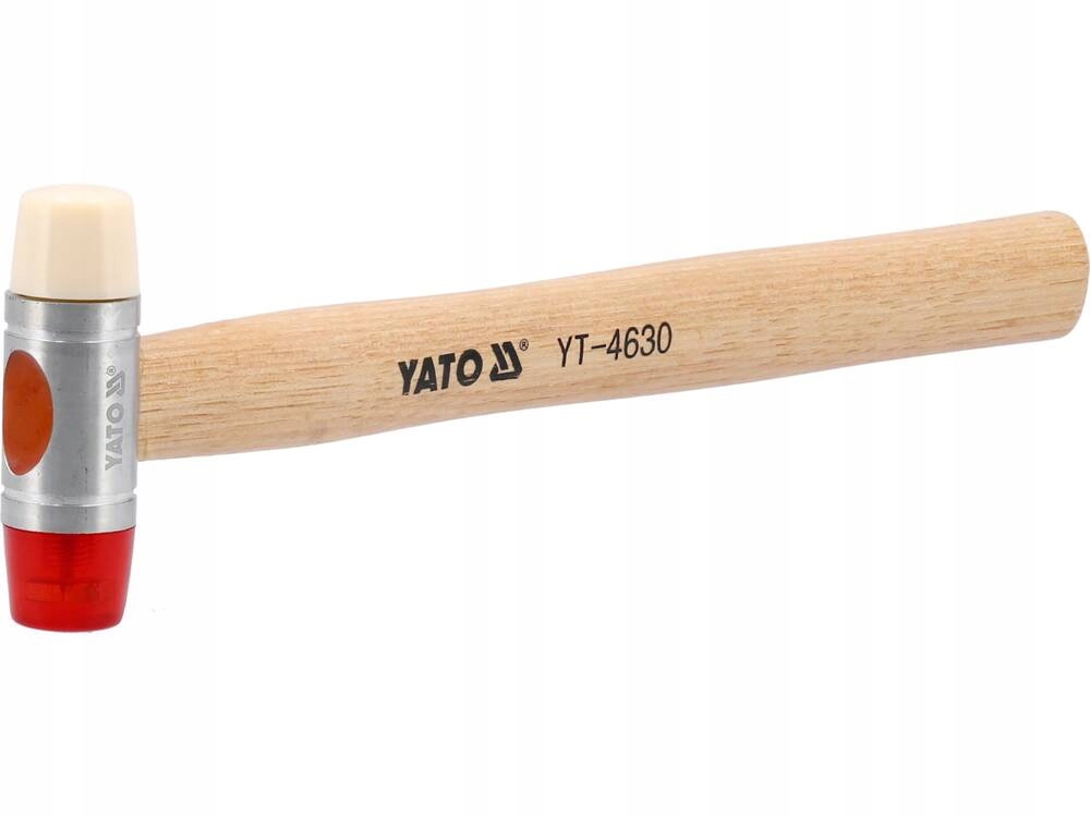 YATO MŁOTEK BLACHARSKI 22MM TRZONEK HIKORA WYMIENNE DWIE KOŃCÓWKI YT-4630