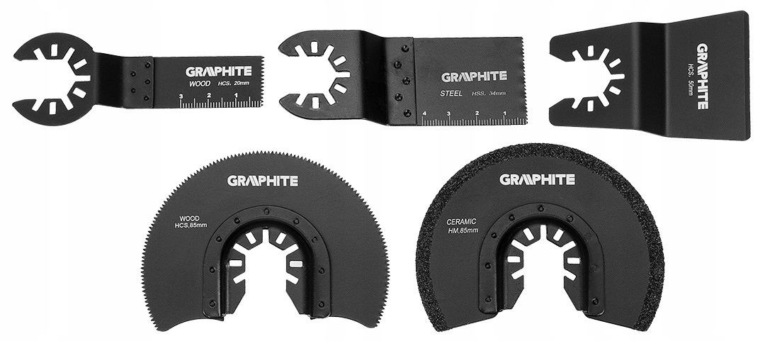 GRAPHITE URZĄDZENIE WIELOFUNKCYJNE MULTI TOOL SZLIFIERKA 230V 500W 59G025
