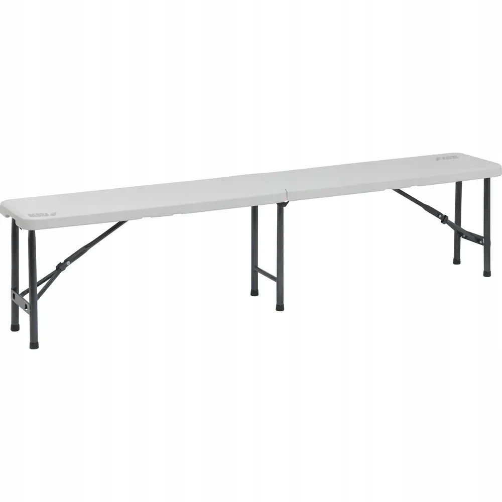 DEDRA ŁAWKA OGRODOWA SKŁADANA HDPE+STAL WYMIARY 183X30X43 CM WALIZKA N1031