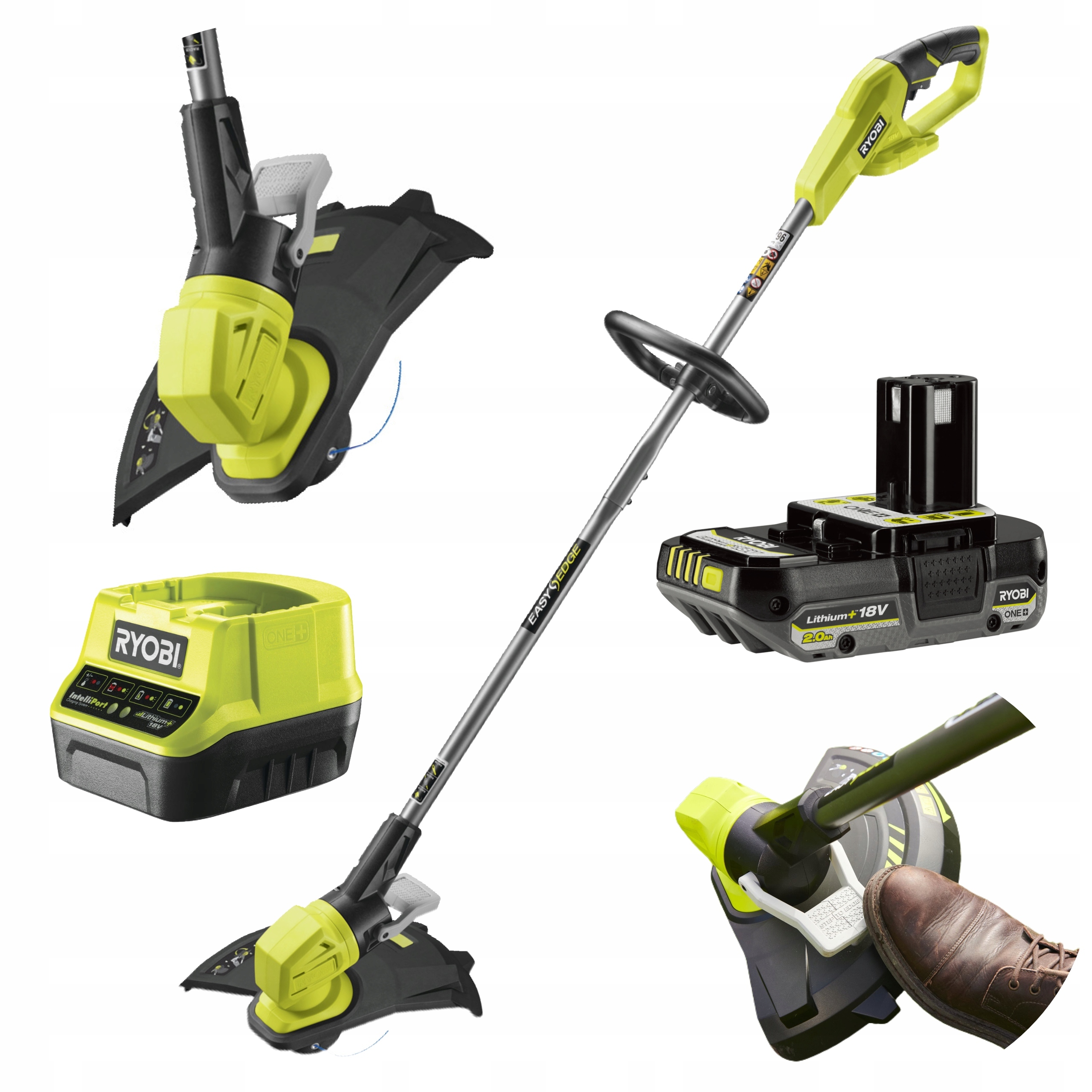 RYOBI PODKASZARKA AKUMULATOROWA RY18LT33B 18V +2Ah