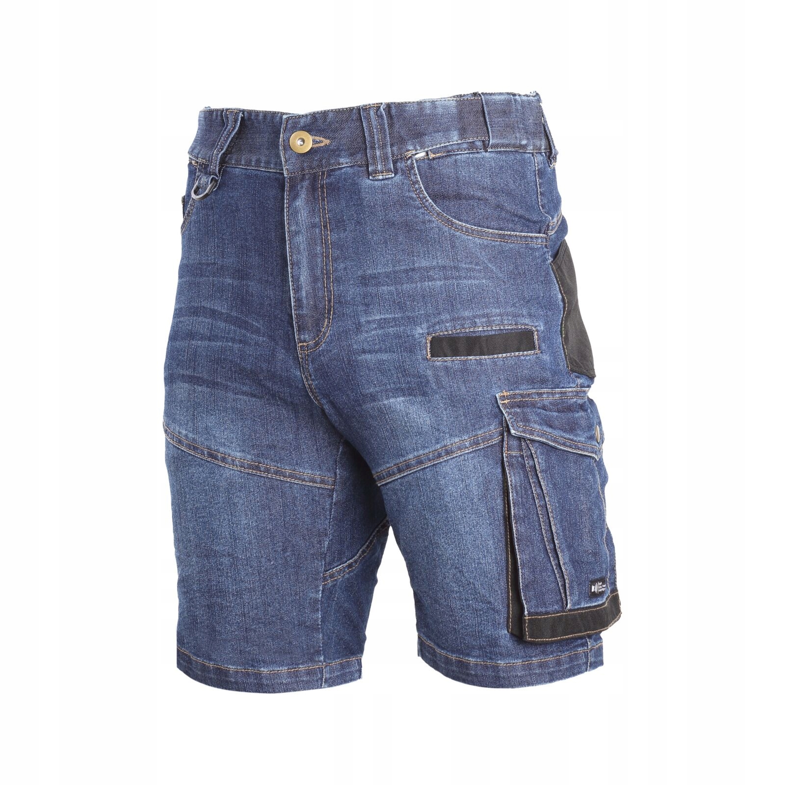 LAHTI PRO SPODENKI ROBOCZE KRÓTKIE jeansowe SLIM FIT Kat I L40707 Roz XXL