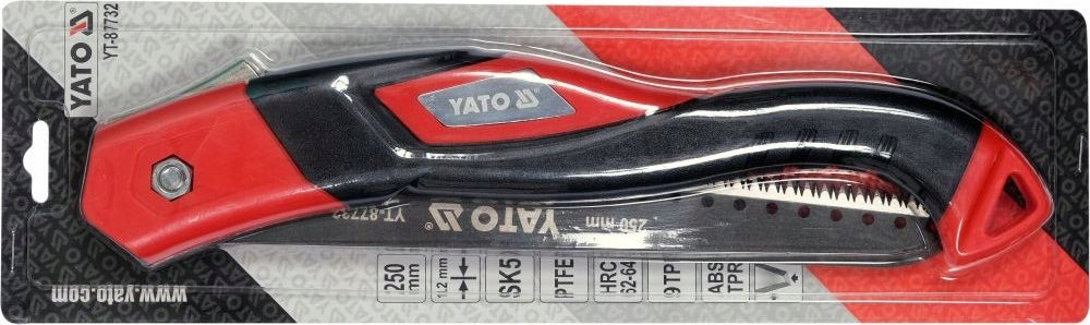 YATO SKŁADANA PIŁA OGRODOWA 250 MM SK5 PTFE 9 TPI Z HARTOWANYMI ZĘBAMI