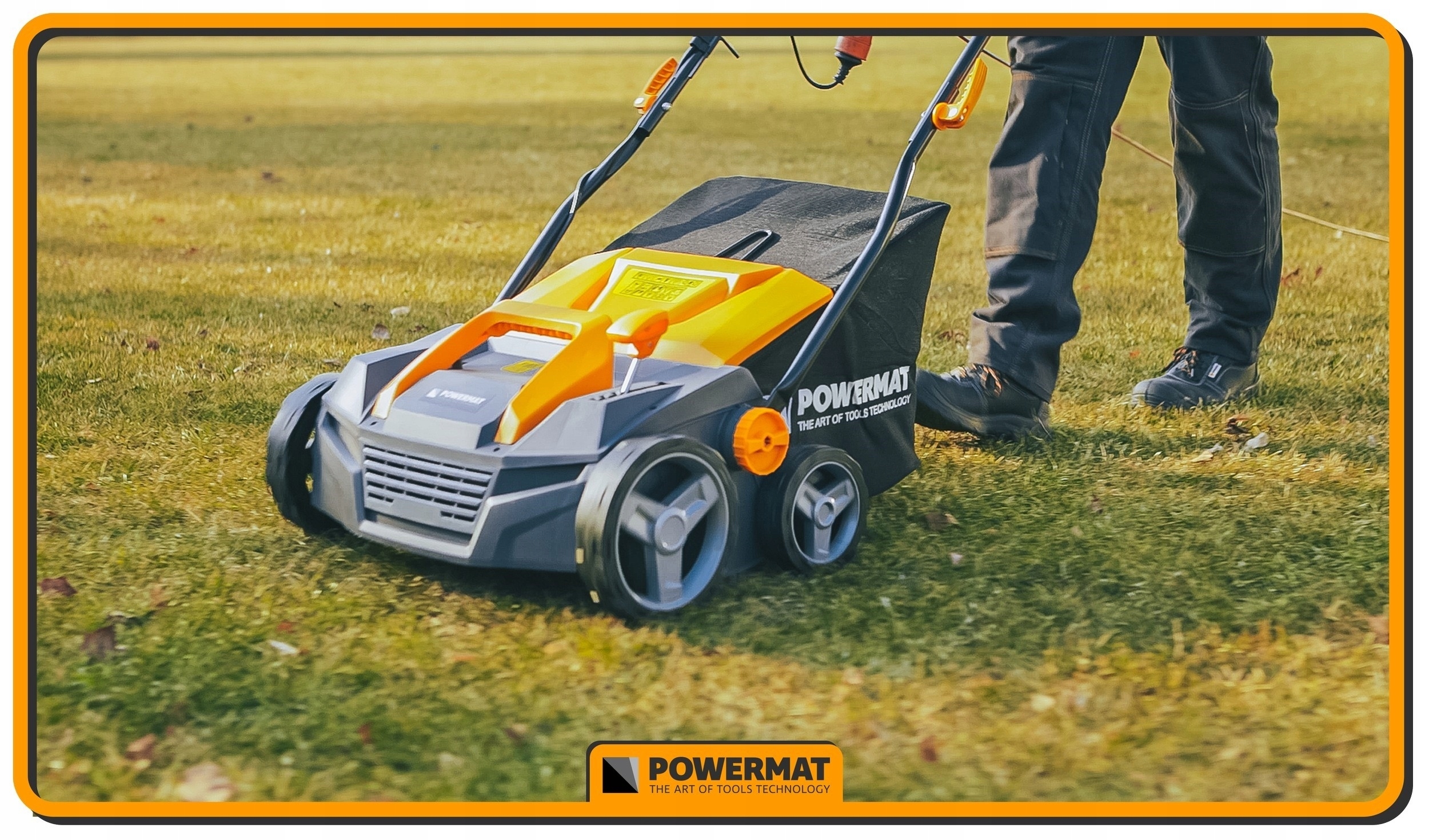 AERATOR WERTYKULATOR ELEKTRYCZNY Z KOSZEM 3w1 2550W AERACJA WERTYKULACJA +P