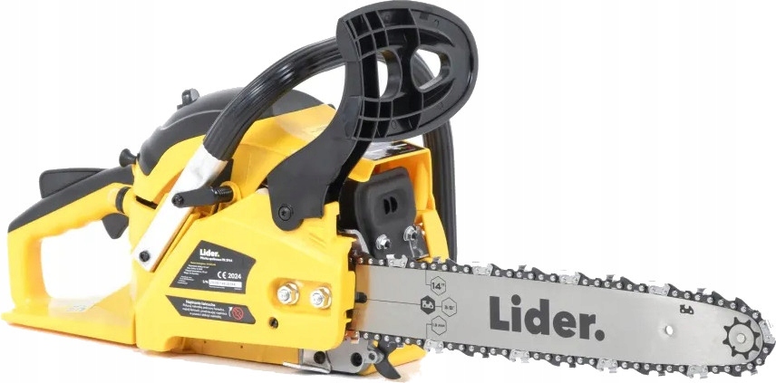 LIDER PIŁA PILARKA SPALINOWA ŁAŃCUCHOWA 1,4KW 39CM3 PR3914 +3xO
