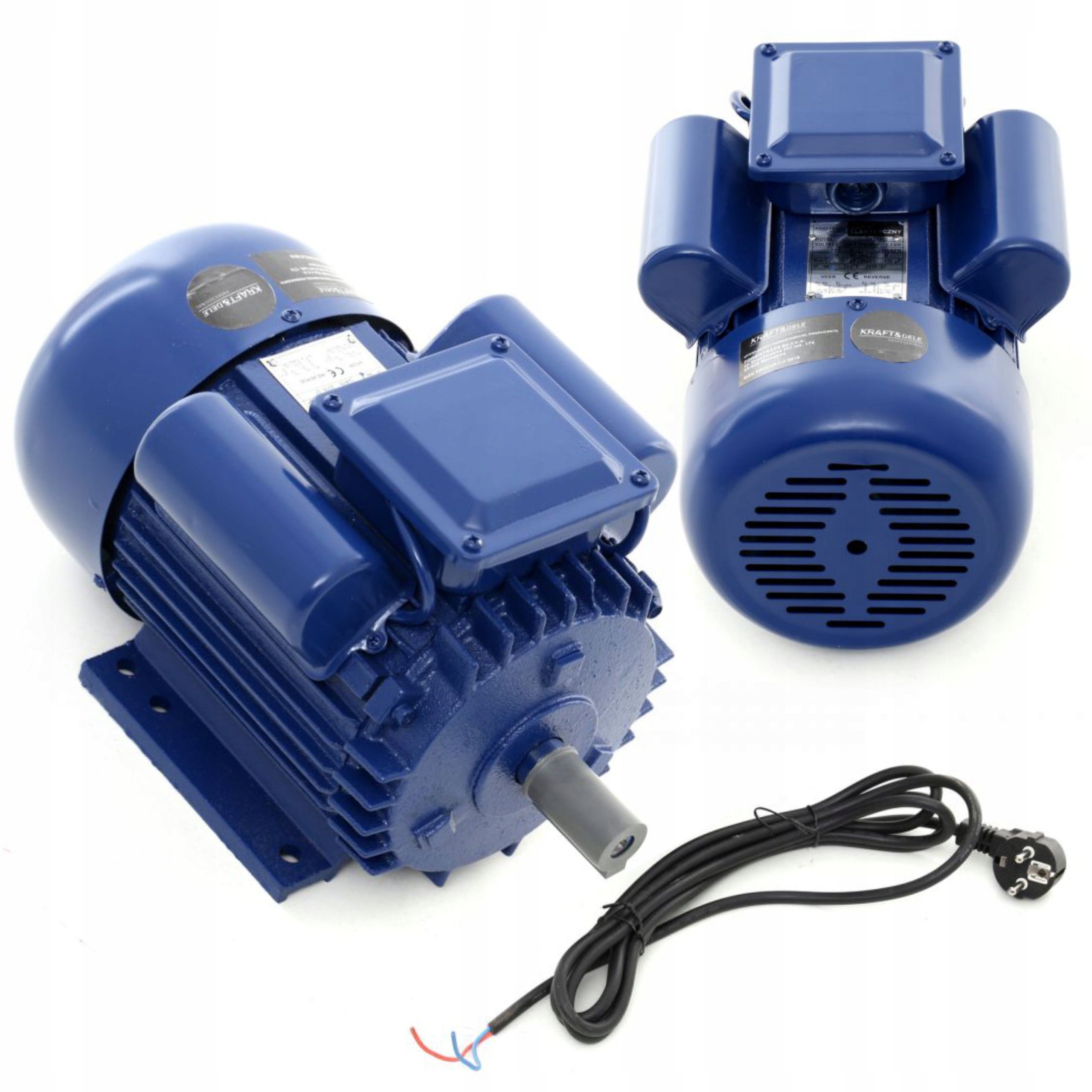 SILNIK ELEKTRYCZNY JEDNOFAZOWY 230V 2810 RPM 3kW KRAFT&DELE KD1804