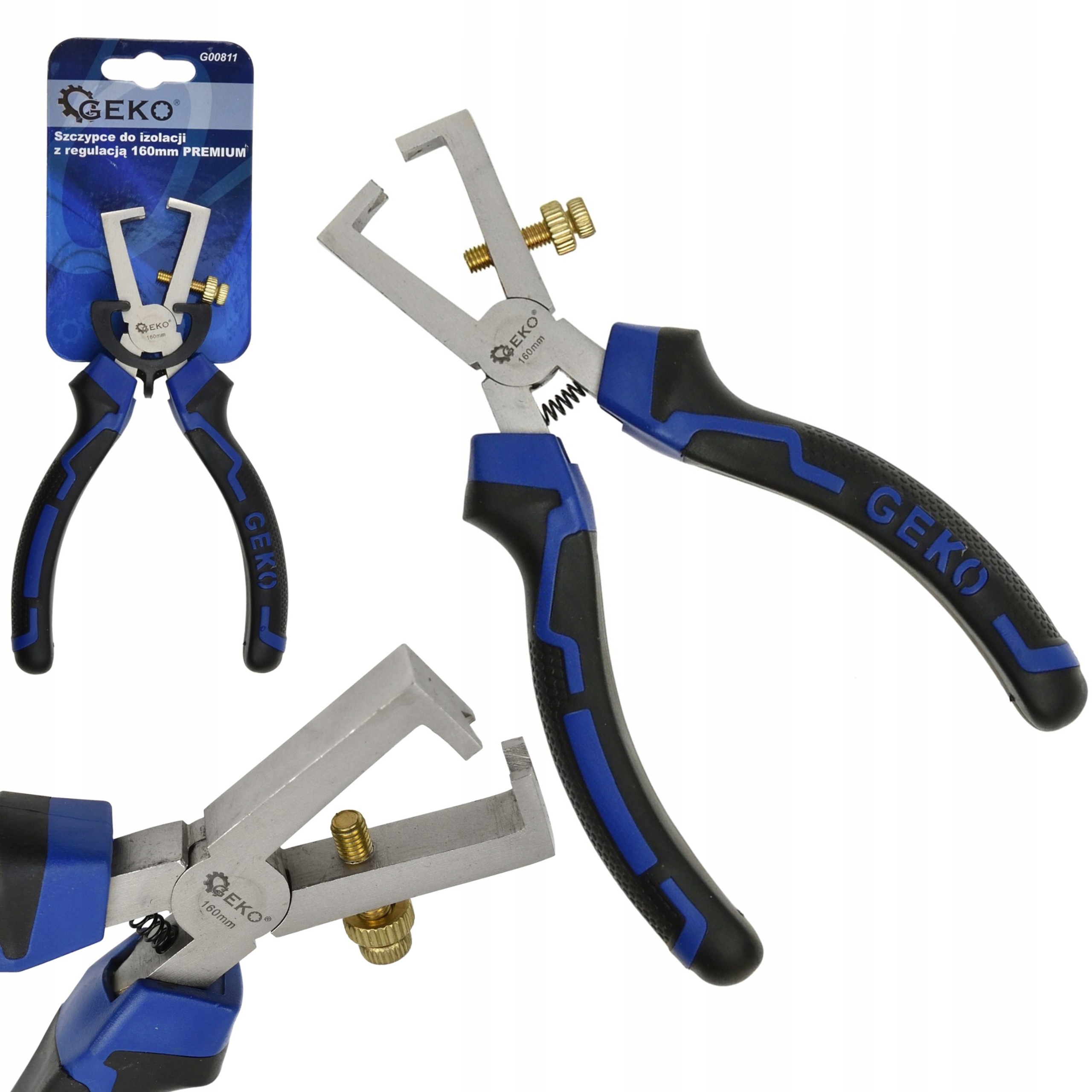 GEKO SZCZYPCE DO IZOLACJI Z REGULACJĄ 160 MM PREMIUM G00811