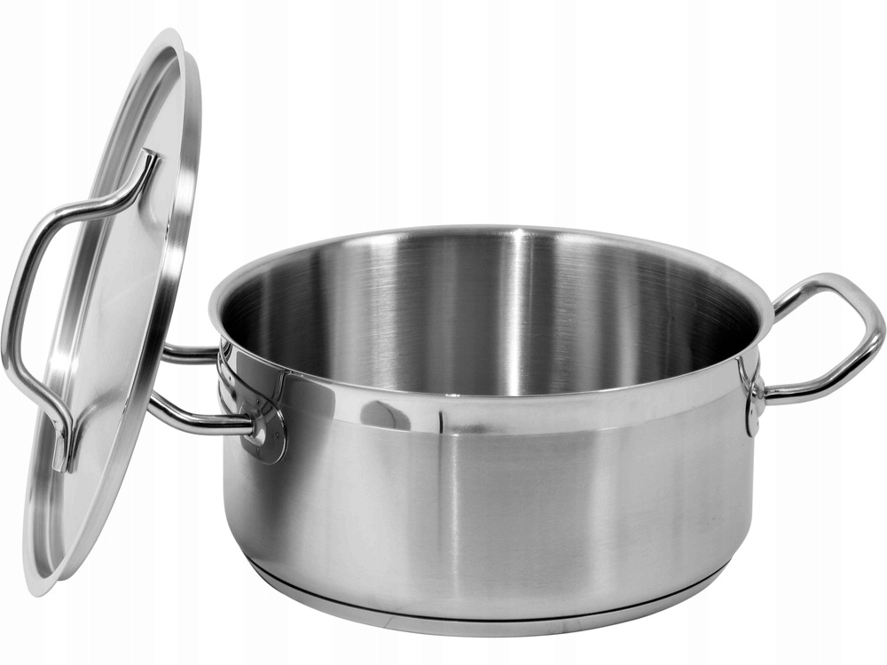 YATO GASTRO GARNEK NISKI Z POKRYWKĄ ZE STAL NIERDZEWNEJ 24X11CM 5L YG-00041