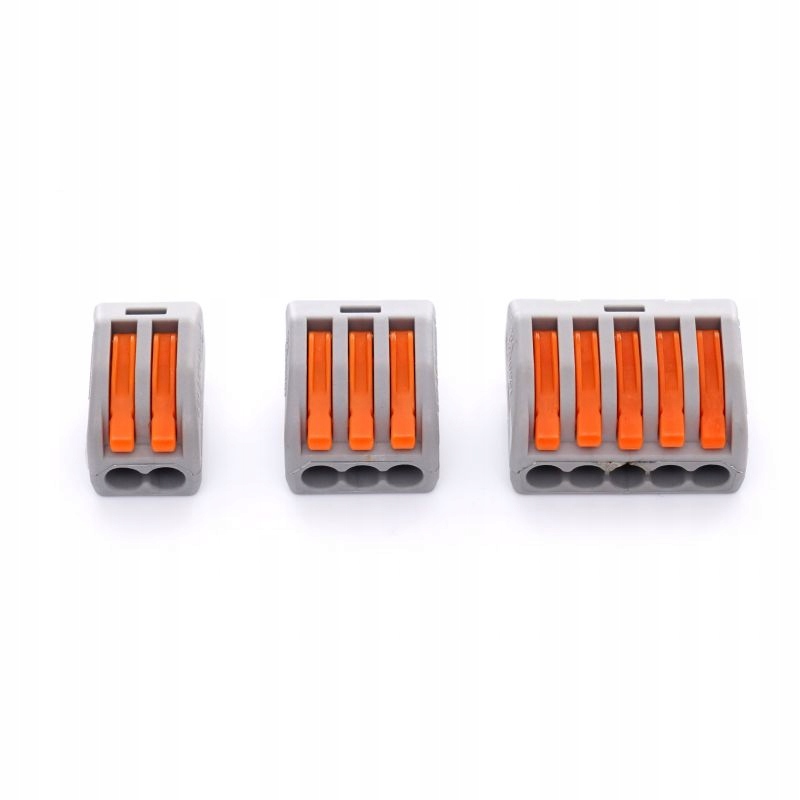 SZYBKOZŁĄCZKA ZESTAW SZYBKOZŁĄCZEK NA DRUT 60 SZT 0,5-2,5 MM2 KRAFT&DELE