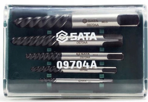 SATA ZESTAW WYKRĘTAKÓW WYKRĘTAKI DO ZERWANYCH ŚRUB 3,3-11,2MM ST09704ASJ