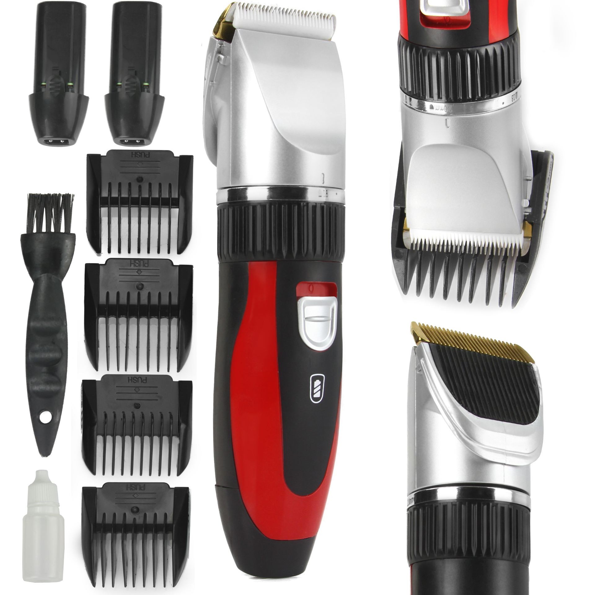 UNIWERSALNA BEZPRZEWODOWA MASZYNKA DO STRZYŻENIA ZWIERZĄT PSÓW 35W CERAMIC